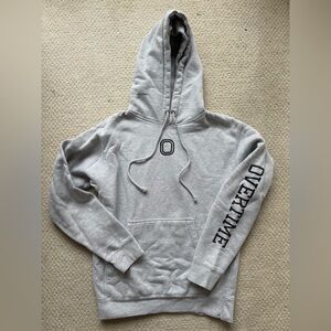 Overtime Adult Classic Hoodie size Small in Gray